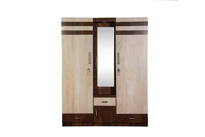 VIVDeal The Jungle Light & Dark Wardrobe Attached Dressing Table